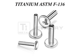 Основа для безрезьбового лабрета Ti Metal из титана Основа для безрезьбового лабрета Ti Metal из титана