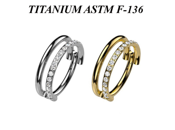 Кликер из титана Ti Metal виолетта