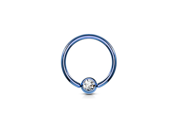 Кольцо со стразом