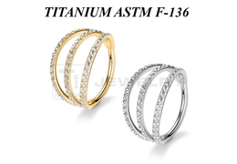 Кликер из титана Ti Metal тиара