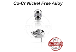 Вставка Steel and Silver череп Вставка Steel and Silver череп