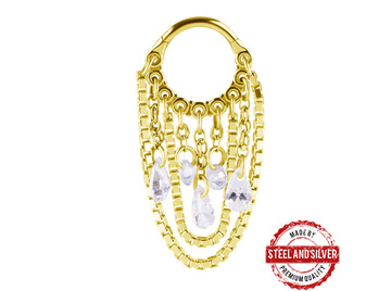 Кликер Steel and Silver чейна