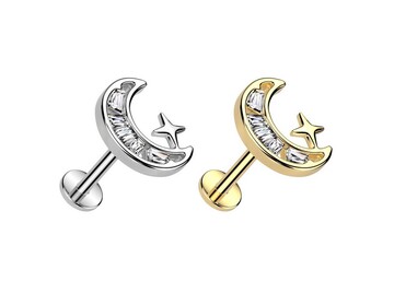 Безрезьбовой лабрет лунария