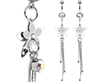 Банан фигурный стальной цветок