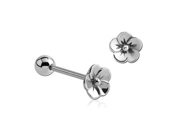 Штанга стальной цветок