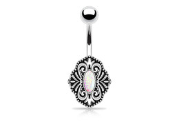 Банан фигурный винтажный опал