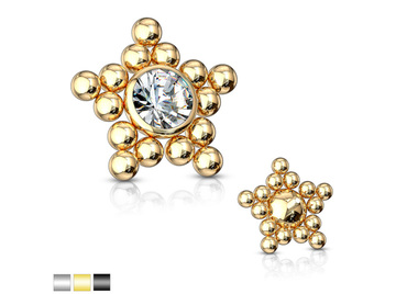 Накрутка геометрическая звезда