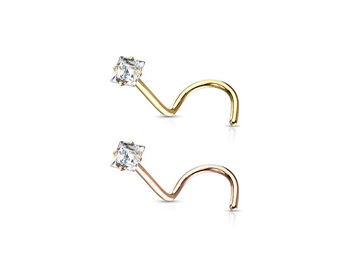 Нострил с квадратным кристаллом