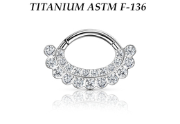 Кликер из титана Ti Metal сепия