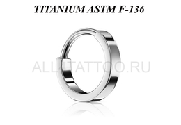 Кликер из титана Ti Metal нуар