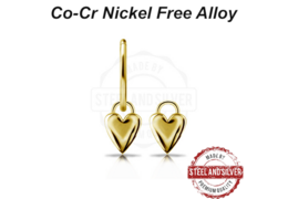 Подвеска Steel and Silver сердце